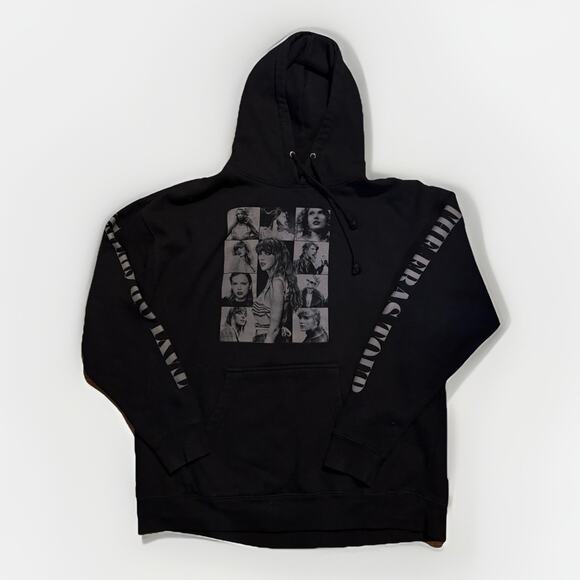 Taylor Swift The Eras Tour Black Hoodie XL Concert Merch - Picture 1 of 5